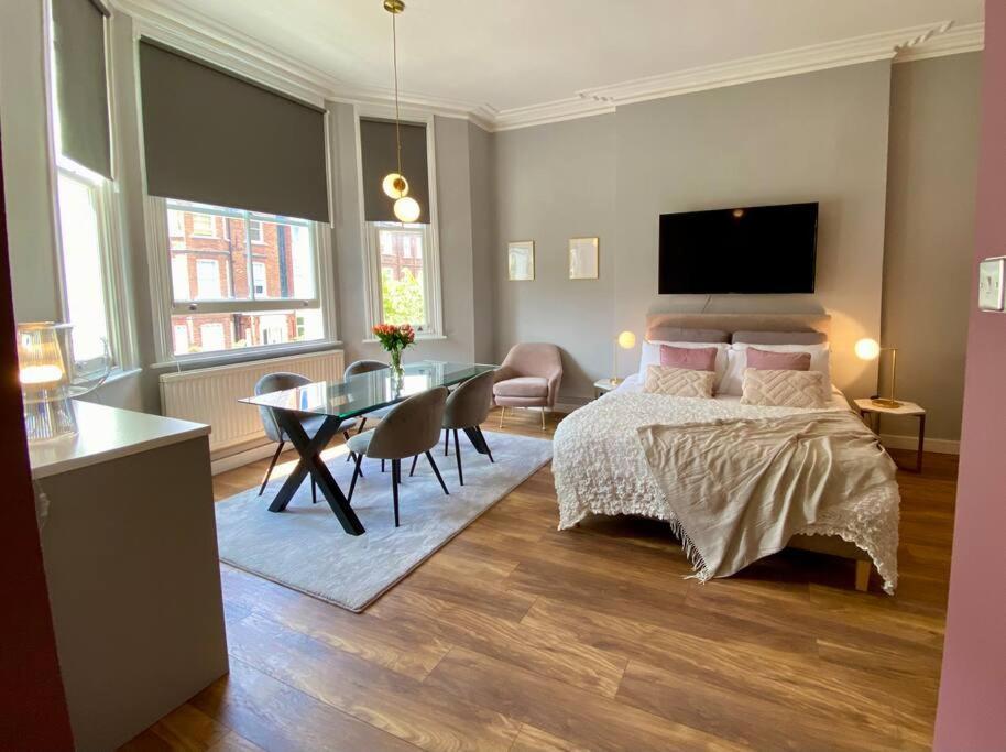 Studio For 3 Near Regents Park N5 Londres Exterior foto